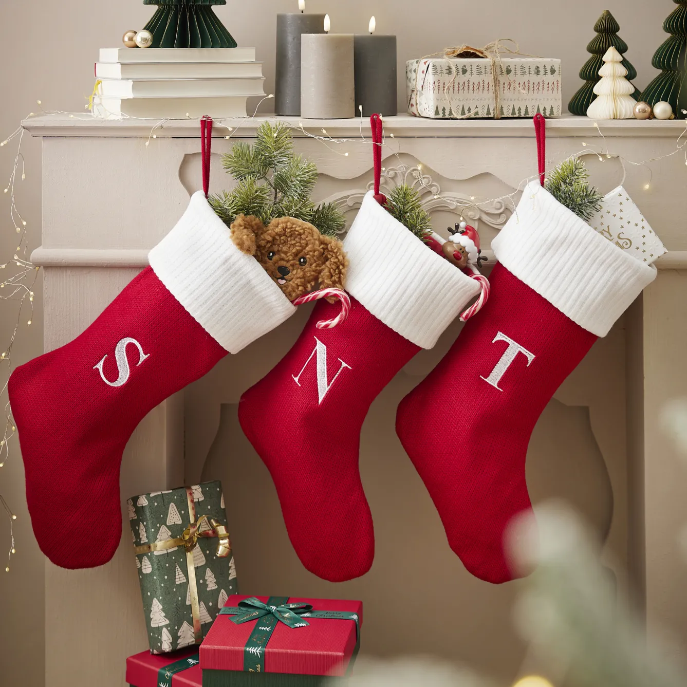 Clearance Nikolausstiefel Buchstabe, T, 46 Cm Nikolaus|Adventskalender
