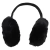 Sale Ohrenwärmer Fluffy XXL, Schwarz Fashion