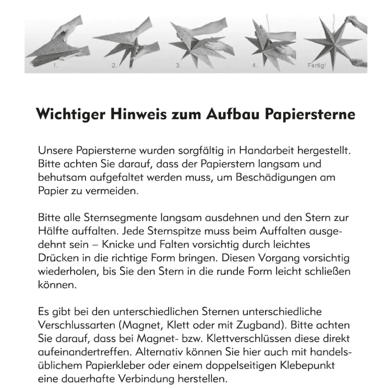 Best Papierstern, Weiß/silber, Ornament, 18 Cm Weihnachtsdeko|Weihnachten