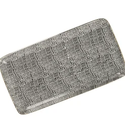 Clearance Platte China, Goldrand, Schwarz/weiß, Striche, 23 Cm Jga|Shop The Geschenk