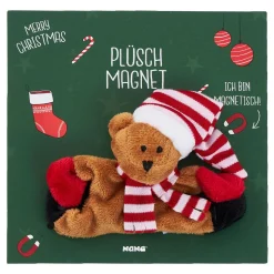 New Plüschmagnet Xmas, Bär, 9 Cm Weihnachtsgeschenke|Nikolaus