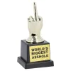 Outlet Pokal Stinkefinger, Gold, 12 Cm Deko-Objekte
