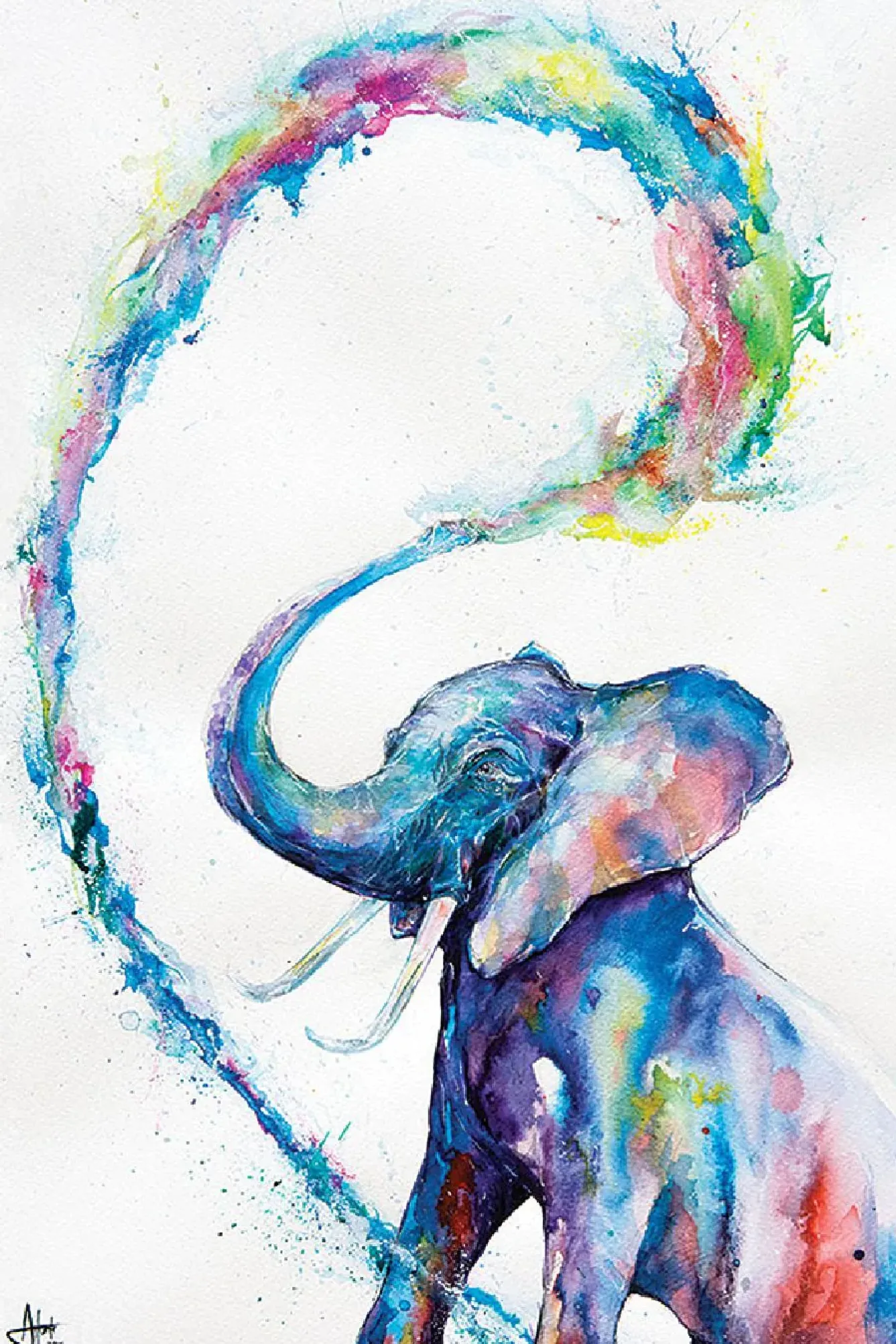 New Poster Elephant - Marc Allante, Nr. 104 Weihnachtsgeschenke|Poster