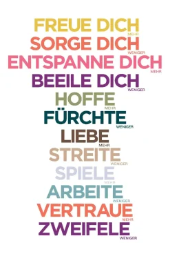New Poster Freue Dich Mehr, Nr. 37 Poster