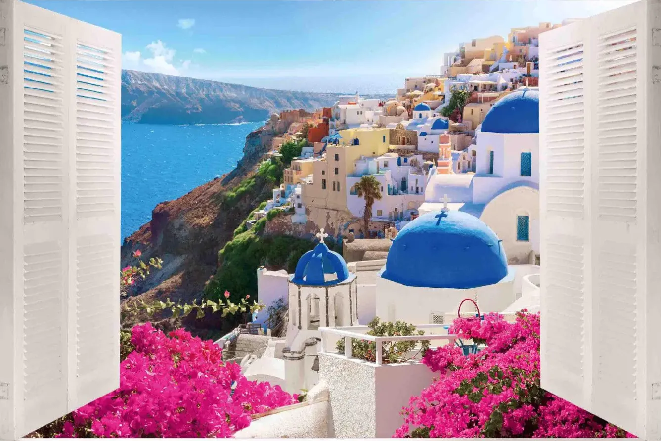 Online Poster Greek Scene, Nr. 63 Poster