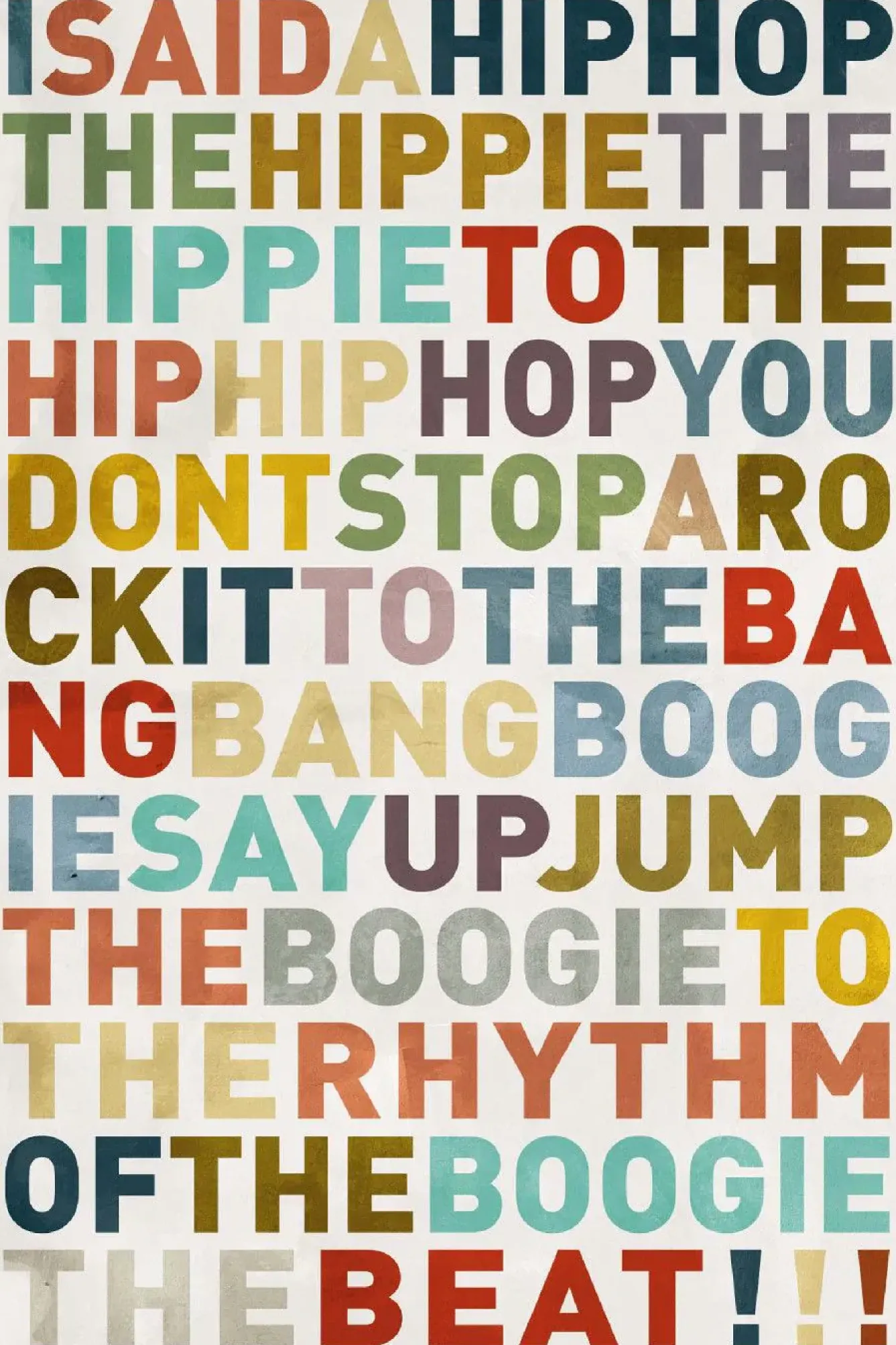 Poster Hip Hop Hippie, Nr. 143 Poster