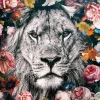 Poster Lion Flowers, Nr. 40 Poster