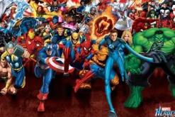 Online Poster Marvel Heroes - Attack, Nr. 13 Poster