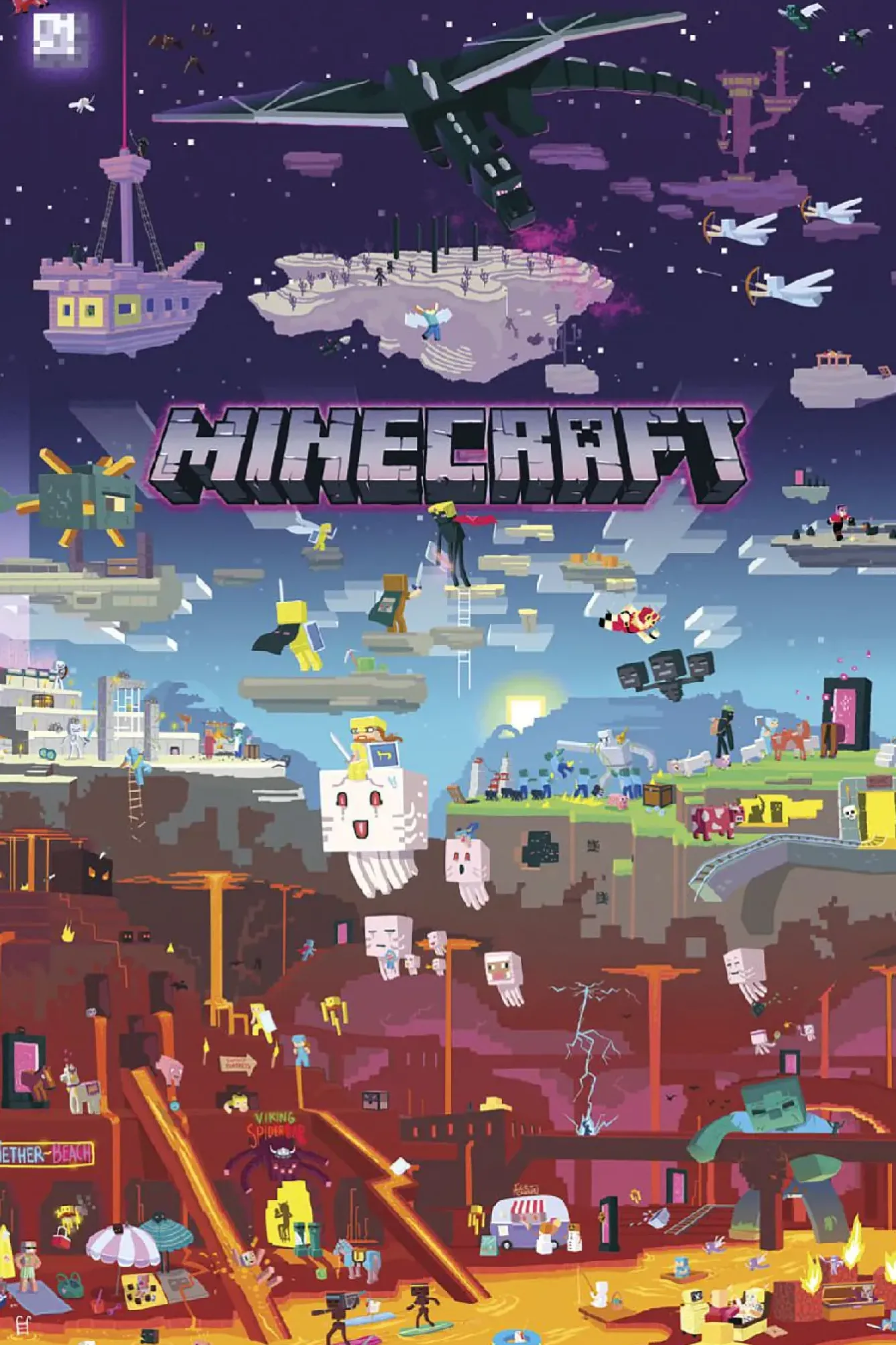 Discount Poster Minecraft World Beyond, Nr. 224 Poster