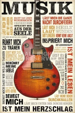 Discount Poster Musik Ist Leidenschaft, Nr. 82 Poster