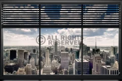 Discount Poster New York Window Blinds, Nr. 140 Poster
