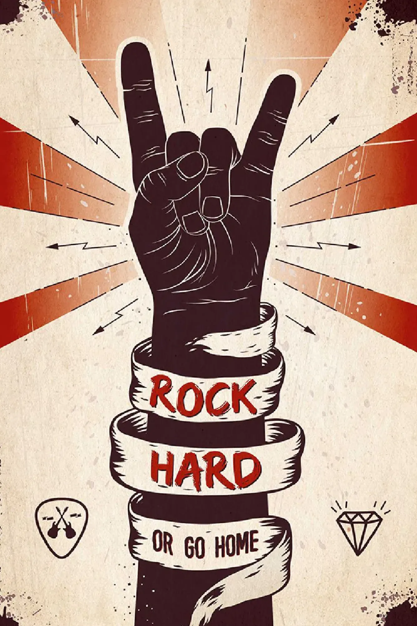 Outlet Poster Rock Hard, Nr. 227 Poster