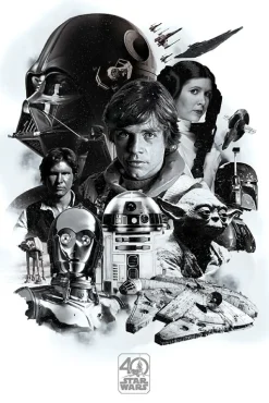 Outlet Poster Star Wars 40th Anniversary, Nr. 152 Poster