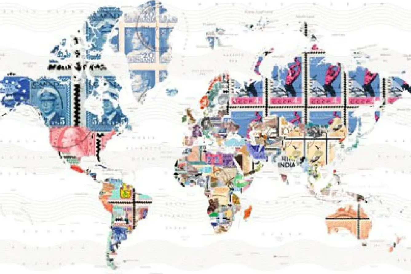 New Poster World Of Stamps, Nr. 186 Poster