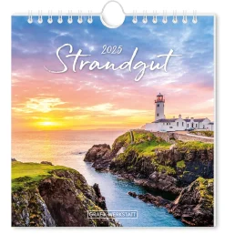 Clearance Postkarten Kalender, 2025, Strandgut Kalender & Planer|Weihnachtsgeschenke