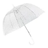 Online Regenschirm Transparent, Tropfen, Weiß, 82 Cm Reisen|Weihnachtsgeschenke