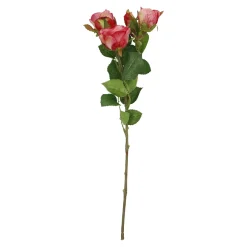 Online Rose Alina, 3 Blüten/dunkelrosa, 38 Cm Vasen & Kunstblumen