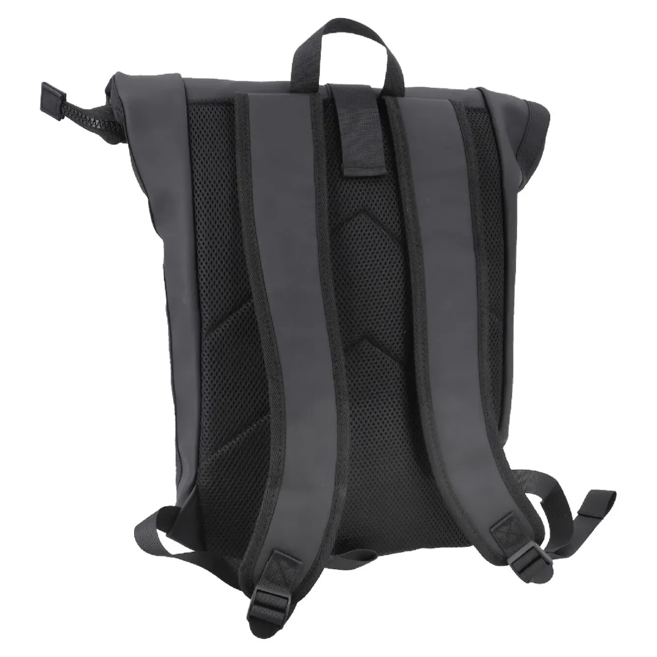 Online Rucksack Rolltop Mit Reflektor, Schwarz, 16 Liter Geschenkideen|Reisen