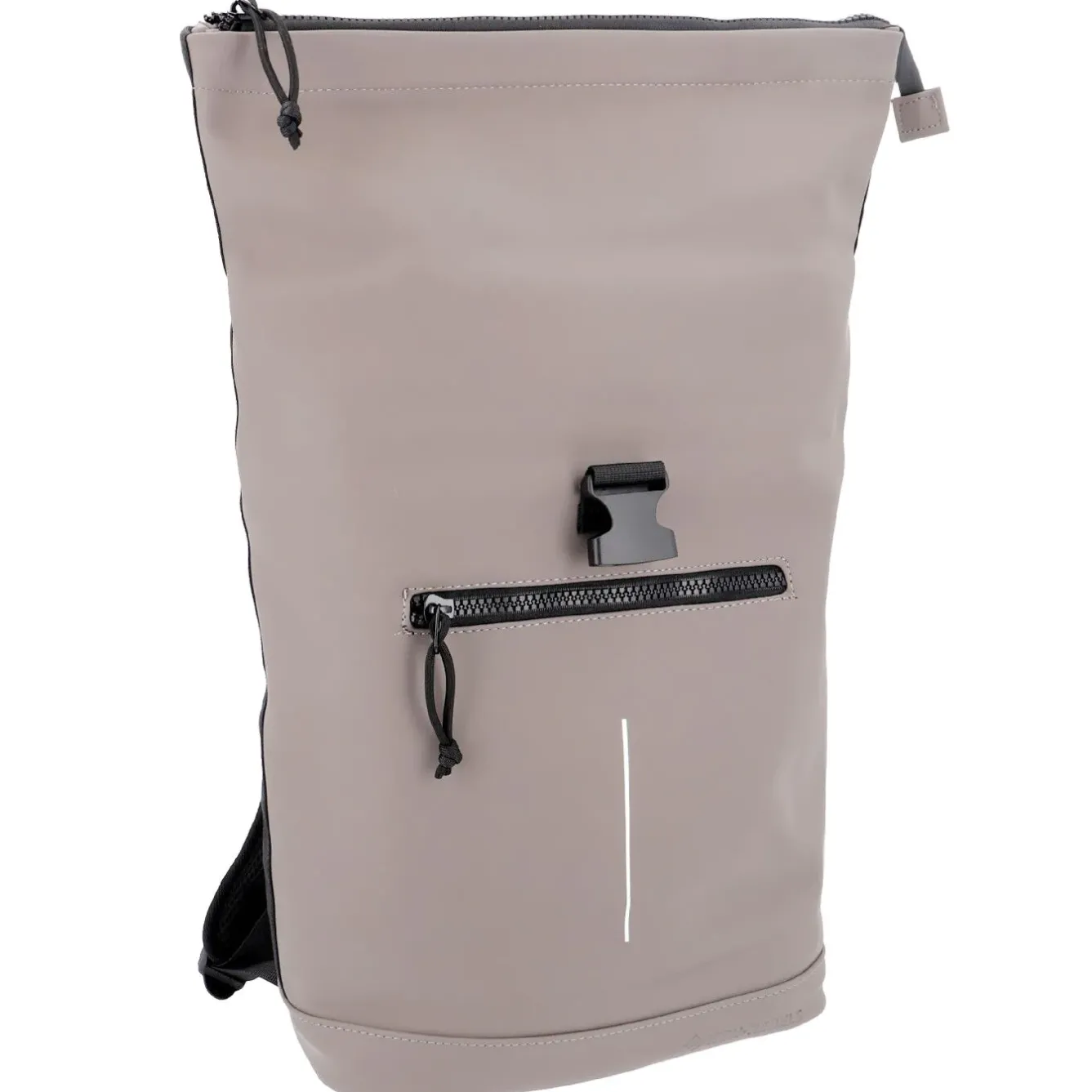 Outlet Rucksack Rolltop Mit Reflektor, Taupe, 16 Liter Geschenkideen|Rucksäcke