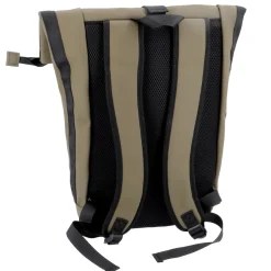 Clearance Rucksack Rolltop Mit Reflektor, Oliv, 16 Liter Geschenkideen|Rucksäcke