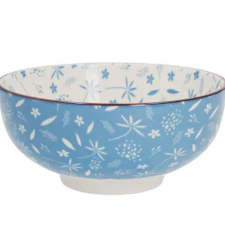 Clearance Schale China, 680 Ml, Blau, Gräser, 15 Cm Küche