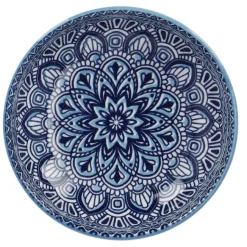 Clearance Schale China, Flach, Blau/hellblau, 12 Cm Küche