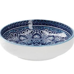 Online Schale China, Flach, Blau/hellblau, 9 Cm Küche