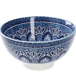 Online Schale China, Hoch, Blau/hellblau, 9.5 Cm Küche