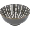 Discount Schale China, Relief, Striche/Punkte, 12 Cm Küche