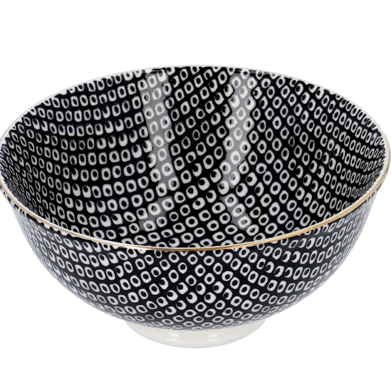 Best Schale China, Tief, Schwarz/weiß, Goldrand, Perlen Jga|Shop The Geschenk