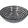 Discount Schale China, Tief, Stäbchen/Kreis, Schw/wss, 13 Cm Jga|Küche