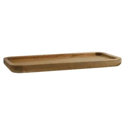 Hot Schale Eck, Natur, 30 X 14 Cm Schalen & Tabletts