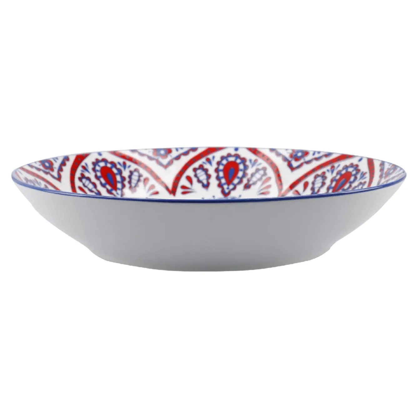 New Schale Lisa, Flach, Dunkelblau, 20 Cm Küche