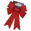 Clearance Schleife Glitter/Streifen, Rot, 40 Cm Weihnachten|Geschenkverpackungen