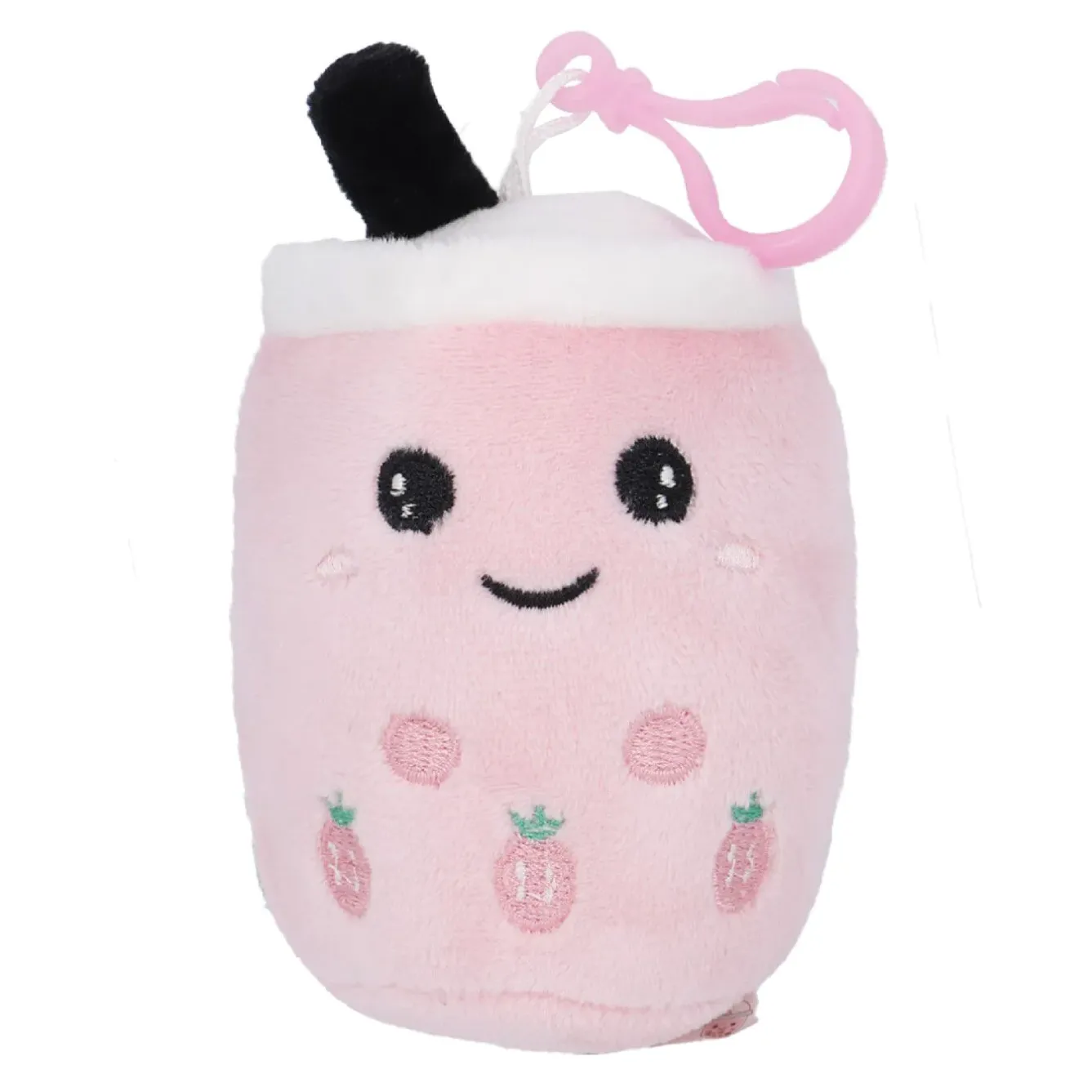 New Schlüsselanhänger Bubbletea, Rosa, 13 Cm Geschenkideen|Fashion