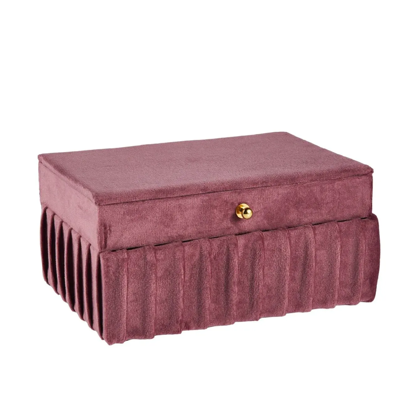 Online Schmuckbox Edel, Dunkelpink, 18 Cm Geschenkideen|Fashion