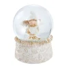 Outlet Schneekugel Engel Mit Mütze, Stern, 6.5 X 9 Cm Figuren|Weihnachtsdeko