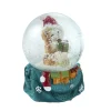 Hot Schneekugel Katze, Braun, 4.5 X 6 Cm Figuren|Weihnachtsdeko
