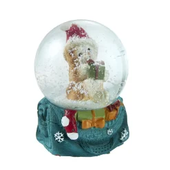 Hot Schneekugel Katze, Braun, 4.5 X 6 Cm Figuren|Weihnachtsdeko