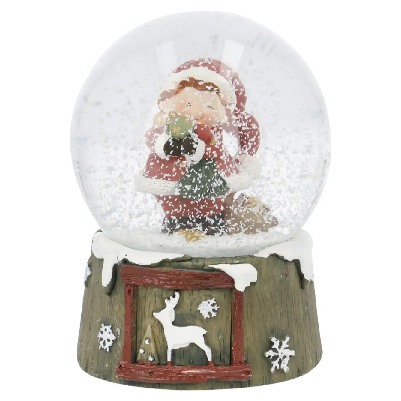 Hot Schneekugel Kind, Zwinker, 6.5 X 9 Cm Weihnachtsdeko|Weihnachten