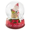 Outlet Schneekugel, Weihnachtsmann/Geschenk, 6.5 X 8.5 Cm Deko-Objekte|Weihnachtsdeko