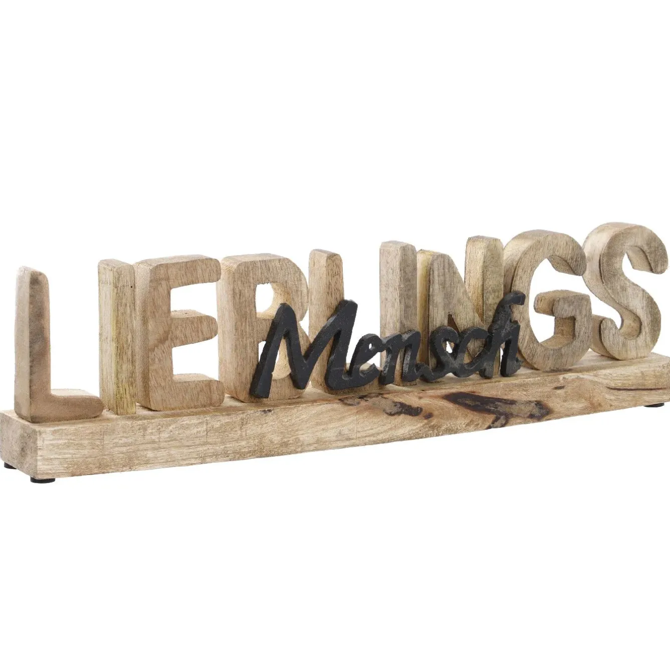 Clearance Schriftzug Lieblingsmensch, 38 Cm Deko-Objekte