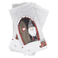 Best Serviette Bistro/Wichtel, Tür, 16 Stück Weihnachtsdeko|Weihnachten