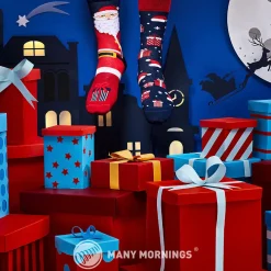 Sale Socken Xmas, Santa Claus, Gr. 43-46 Fashion|Geschenkideen