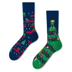 Discount Socken Xmas, Weihnachtsbaum, Gr. 43-46 Geschenkideen|Fashion