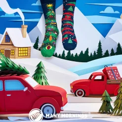 Online Socken Xmas, Weihnachtsbaum, Gr. 39-42 Geschenkideen|Fashion