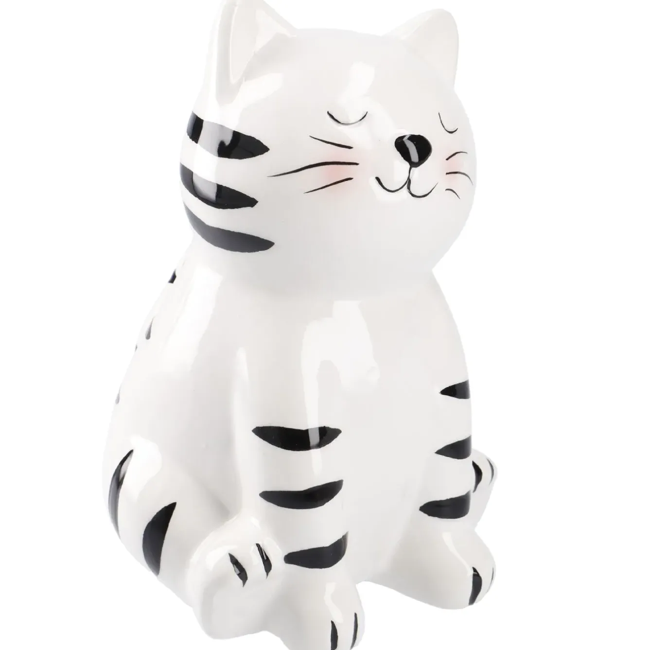 Discount Spardose Katze, Schwarz, 17.5 Cm Geschenkideen|Tierfreunde