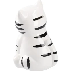 Discount Spardose Katze, Schwarz, 17.5 Cm Geschenkideen|Tierfreunde
