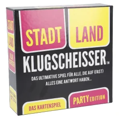Online Spiel Stadt Land Klugscheisser, Party Geschenkideen|Spiele