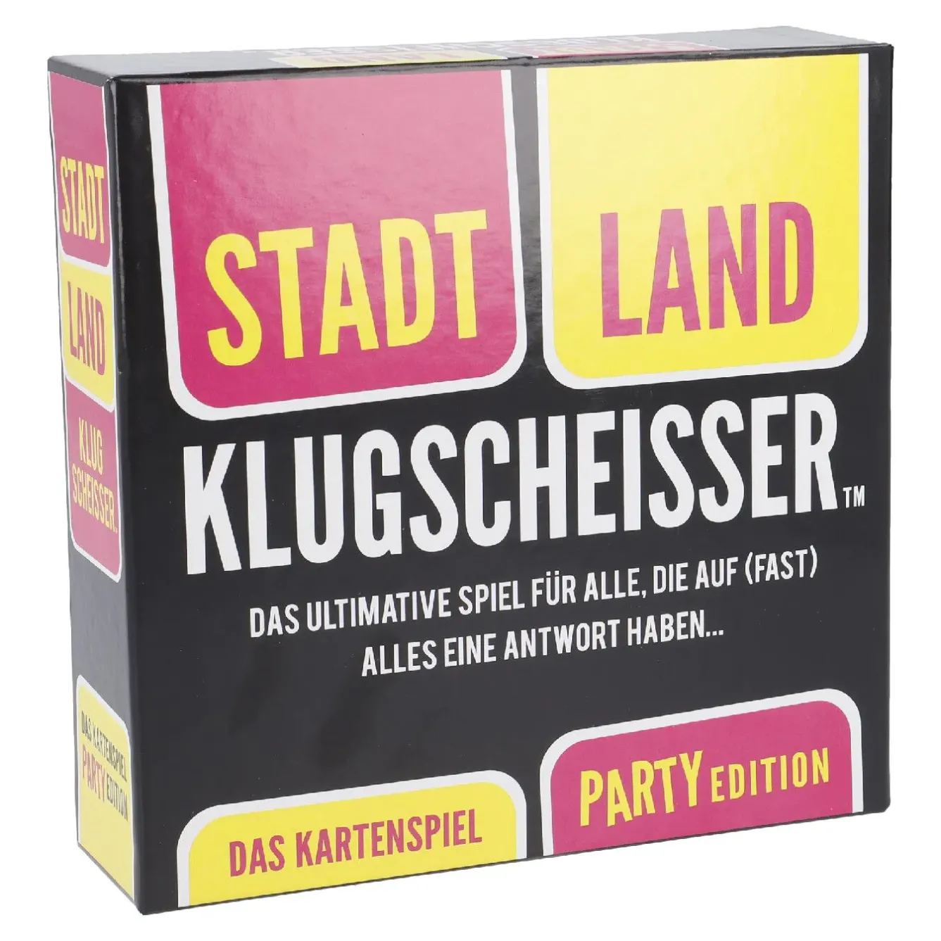 Online Spiel Stadt Land Klugscheisser, Party Geschenkideen|Spiele